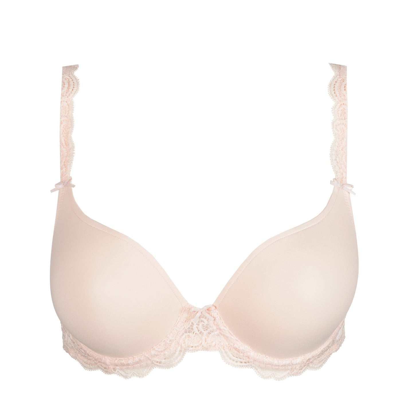 Marie Jo Cyrile Padded Heartshape Bra detail view in Crystal Pink