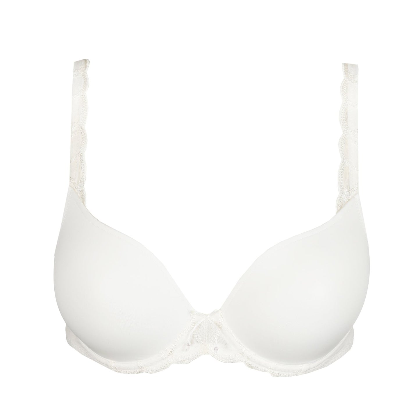 Marie Jo Heleen Padded Heartshape Bra detail view in Natural