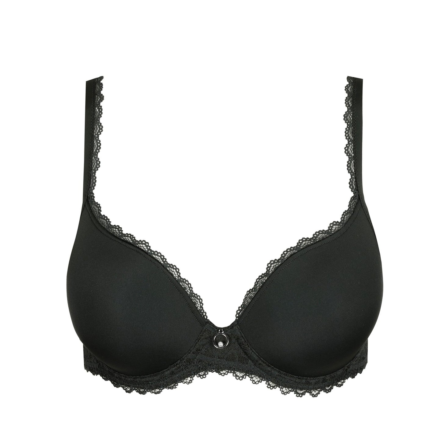 Marie Jo Jadei Padded Heartshape Bra detail view in Deep Forest