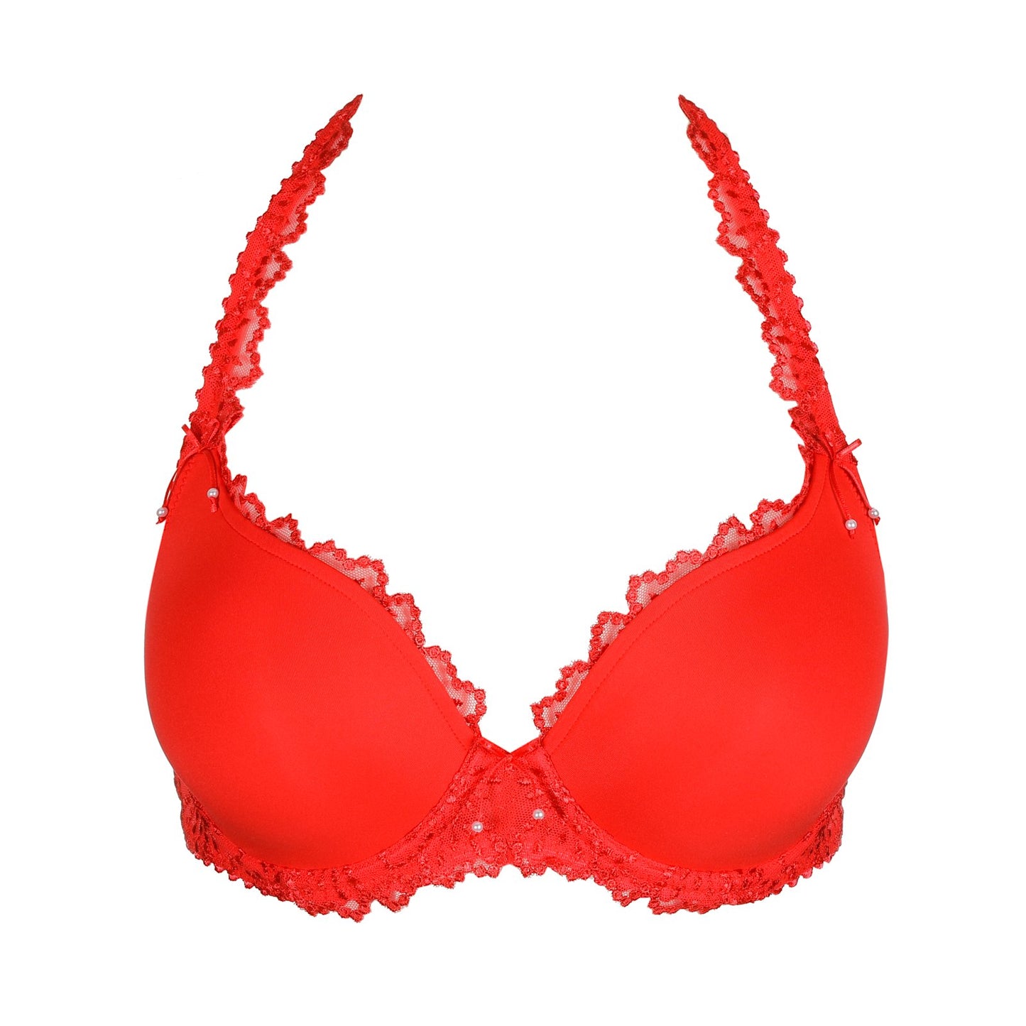 Marie Jo Jane Full Cup Bra detail view in True Red