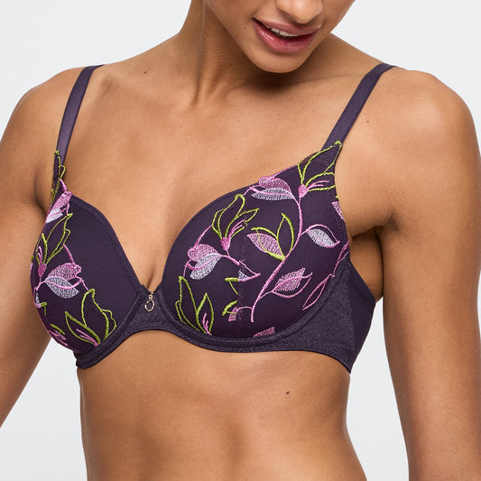 Marie Jo Loish Padded Heartshape Bra alternate view in Amethyst