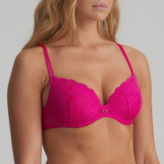 Marie Jo Melipha Padded Heartshape Bra alternate view in Very Berry