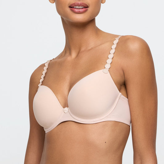 Marie Jo Tom Plunge Bra alternate view in Caffé Latte