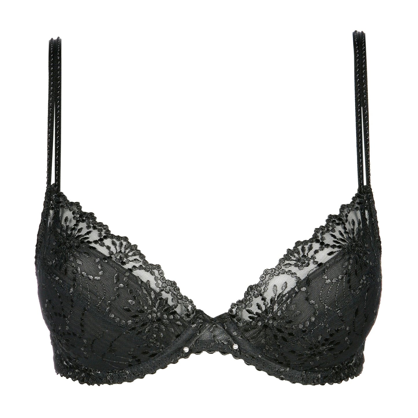 Marie Jo Jane Push-Up Bra detail view in Black