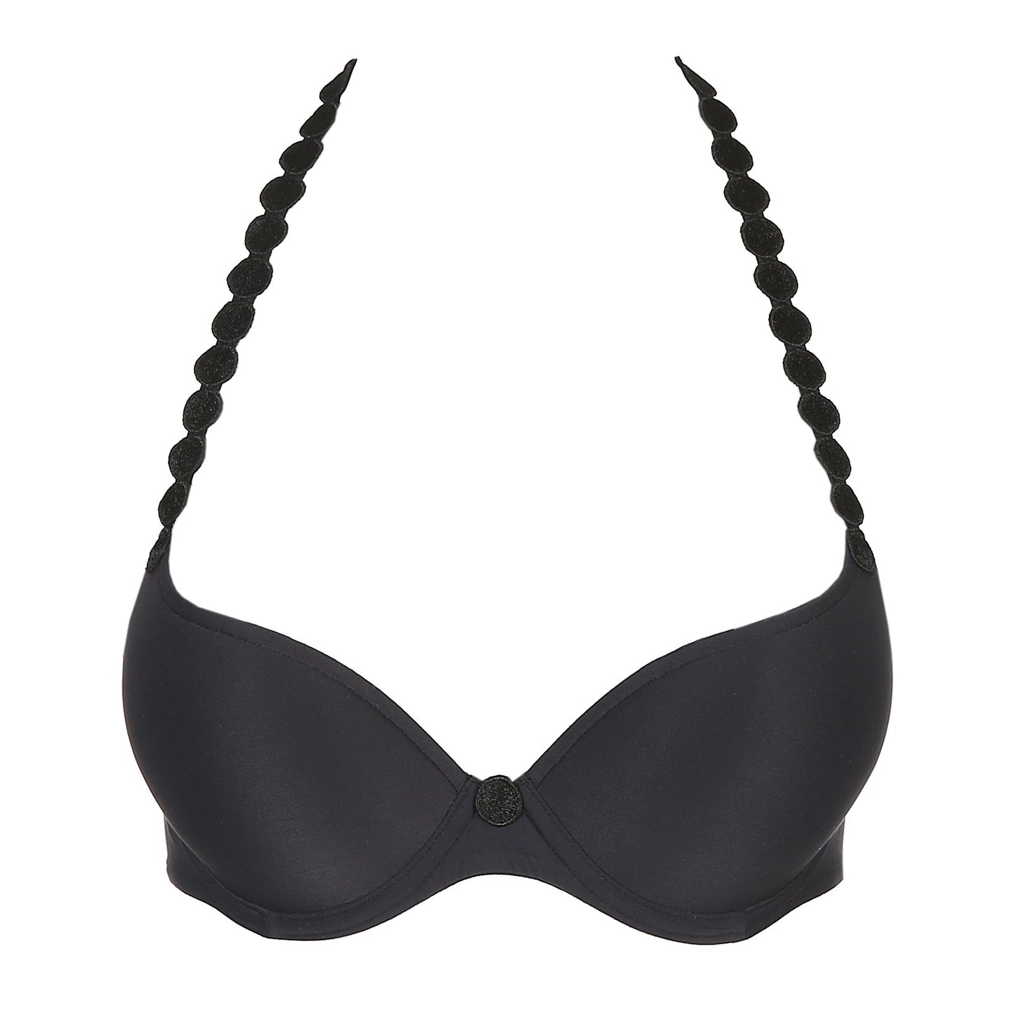Marie Jo Tom Push-Up Bra detail view in Charcoal