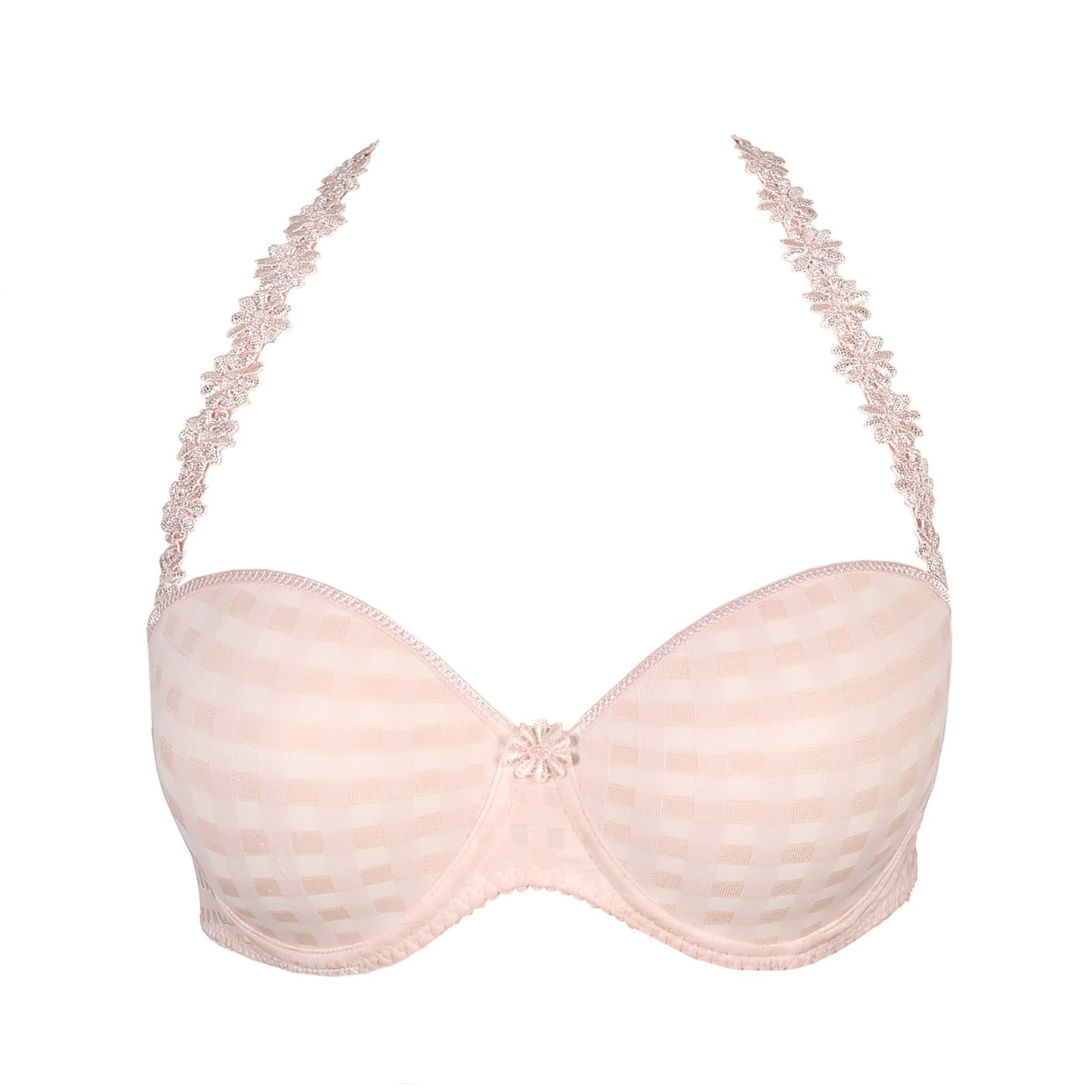 Marie Jo Avero Strapless Bra detail view in Pearly Pink