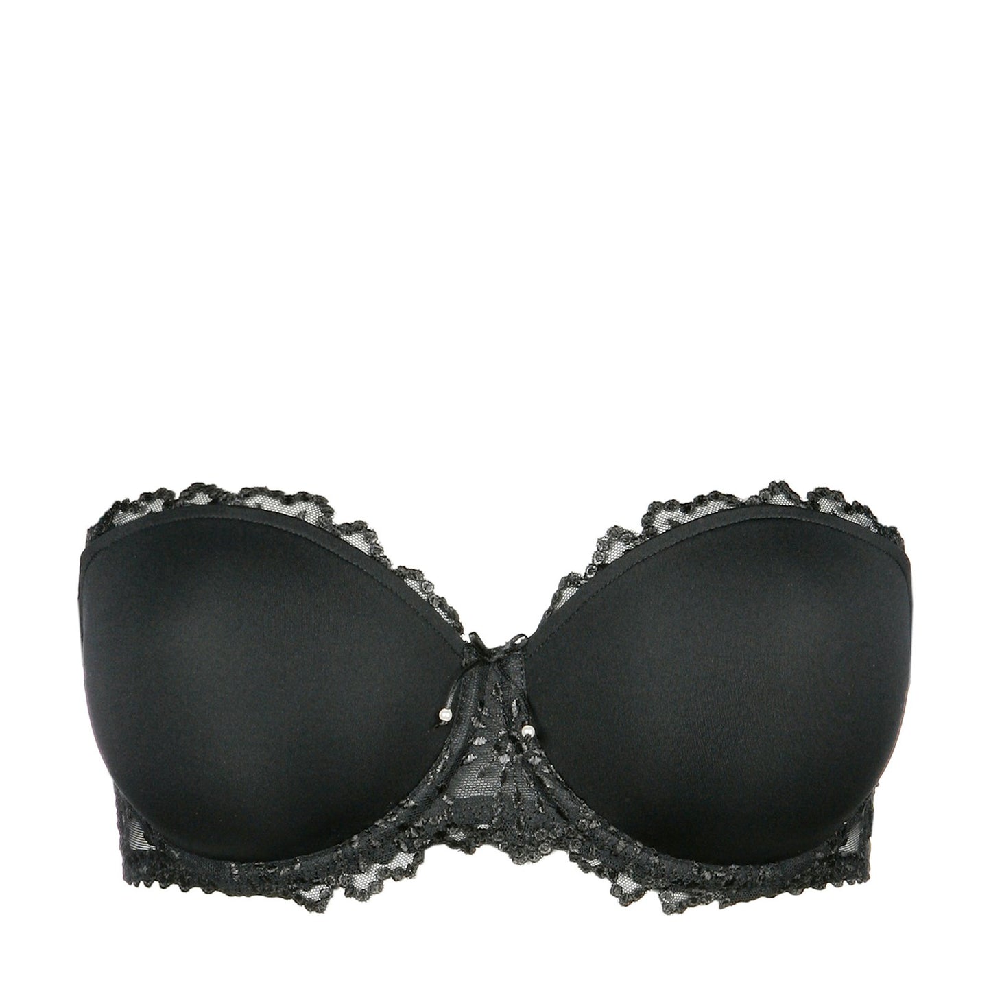 Marie Jo Jane Strapless Bra detail view in Black