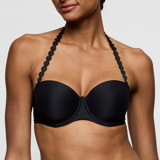 Marie Jo Tom Strapless Bra alternate view in Charcoal