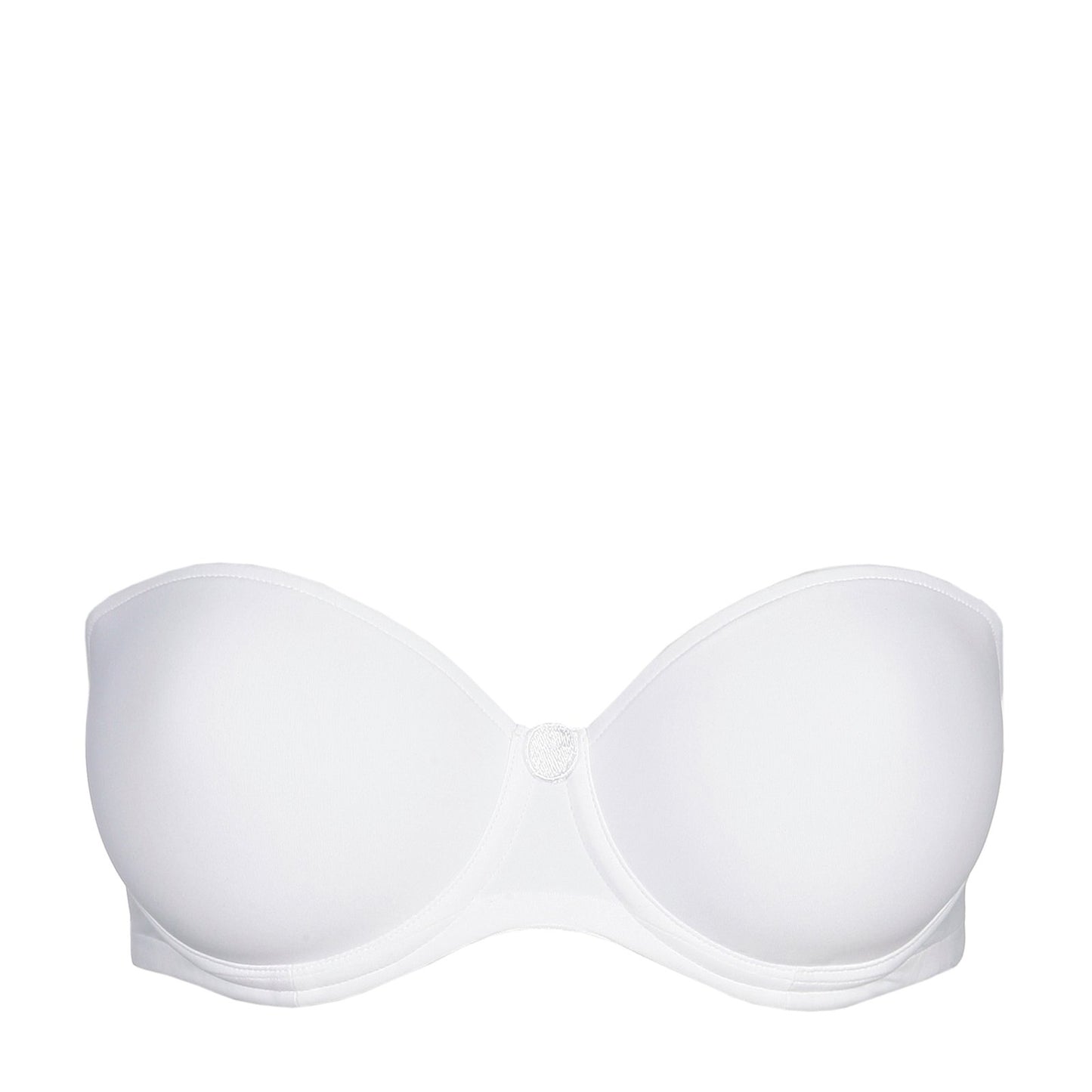 Marie Jo Tom Strapless Bra detail view in White