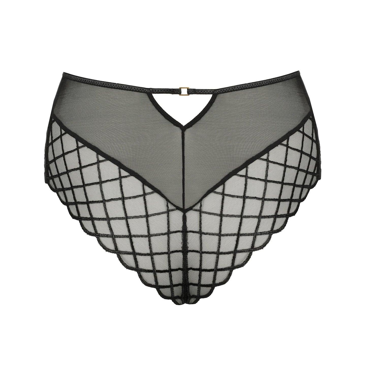Marie Jo Aven Luxury Thong detail view in Black