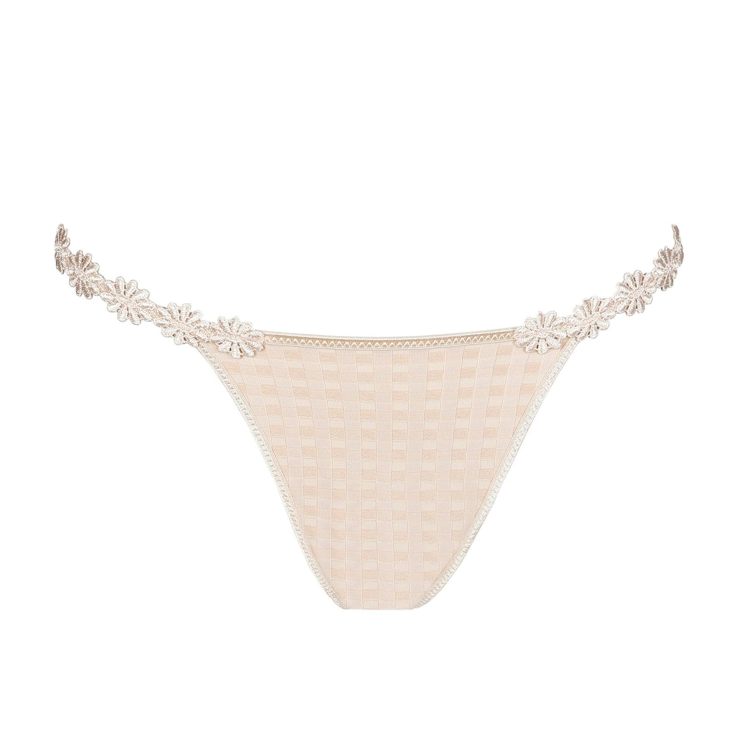 Marie Jo Avero Mini Thong detail view in Caffé Latte
