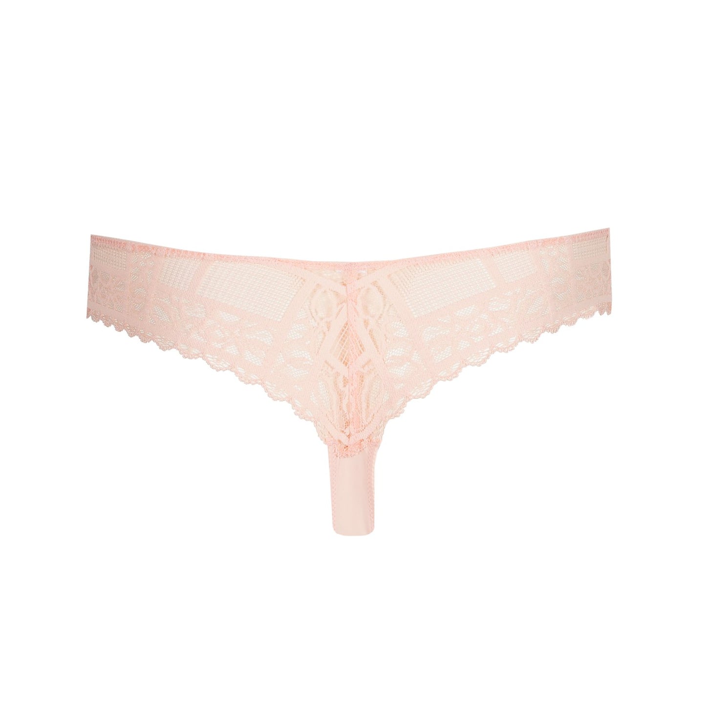 Marie Jo Jadei Thong detail view in Glossy Pink