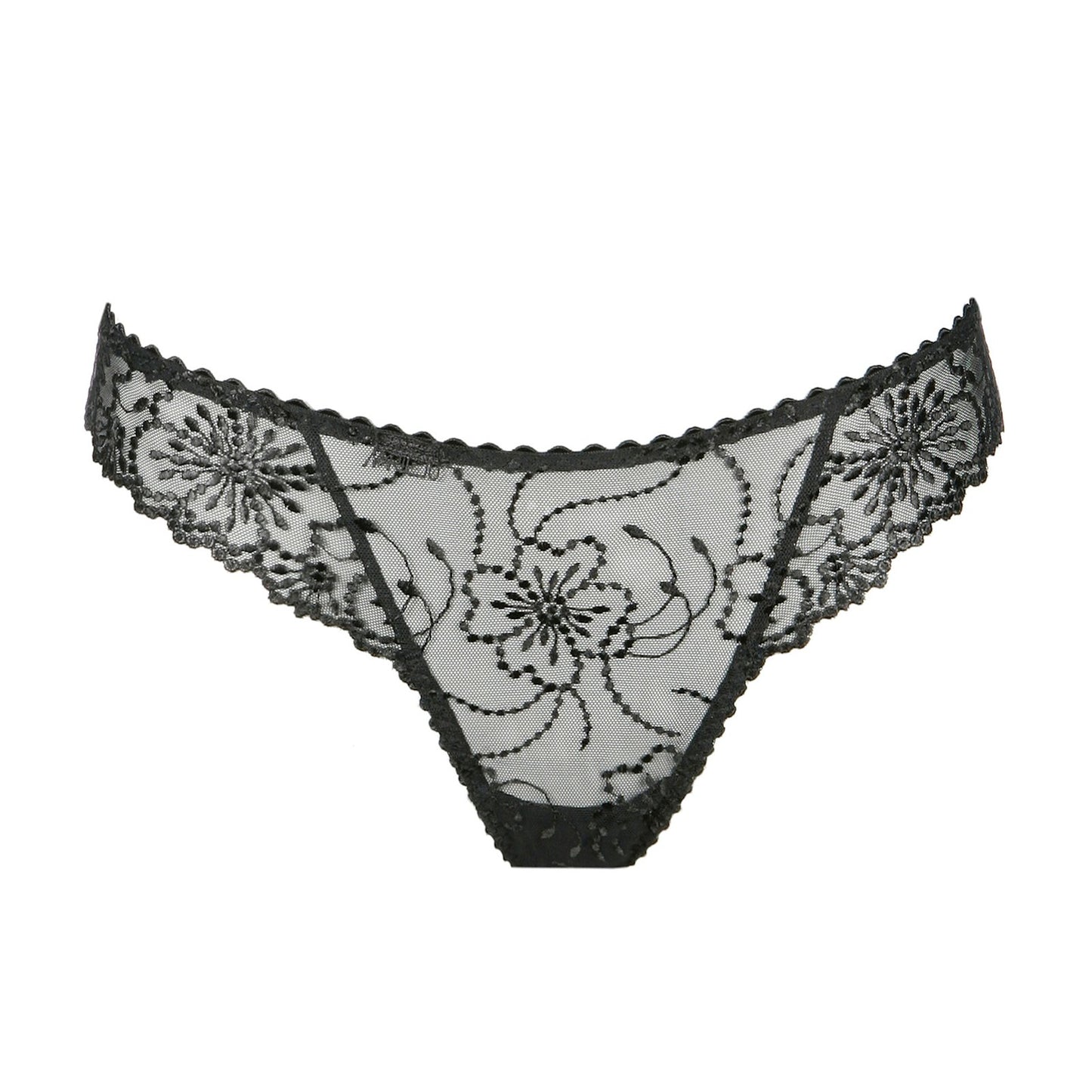 Marie Jo Jane Thong detail view in Black