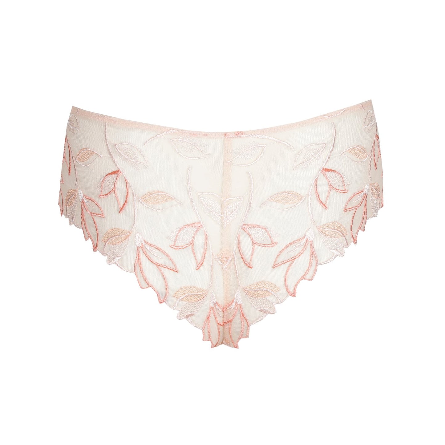 Marie Jo Loish Luxury Thong detail view in Pearly Pink