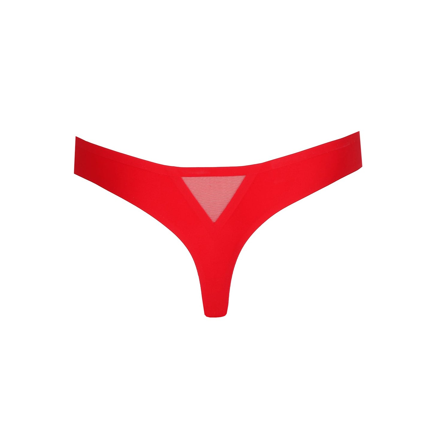 Marie Jo Louie Thong detail view in True Red