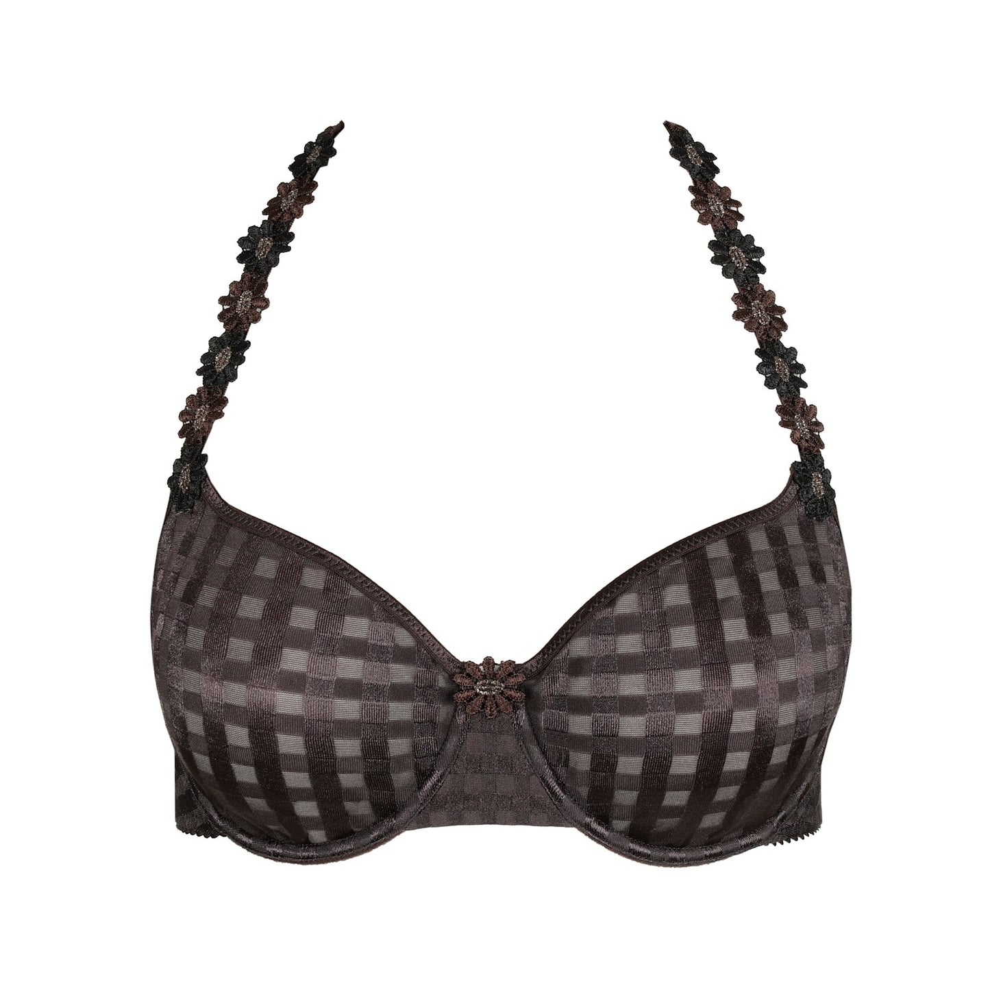 Marie Jo Avero Full Cup Bra detail view in Sweet Chocolate