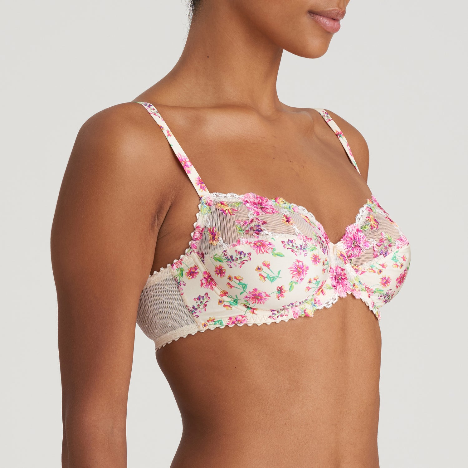 Marie Jo Chen Full Cup Bra (0102680) Pearled Ivory