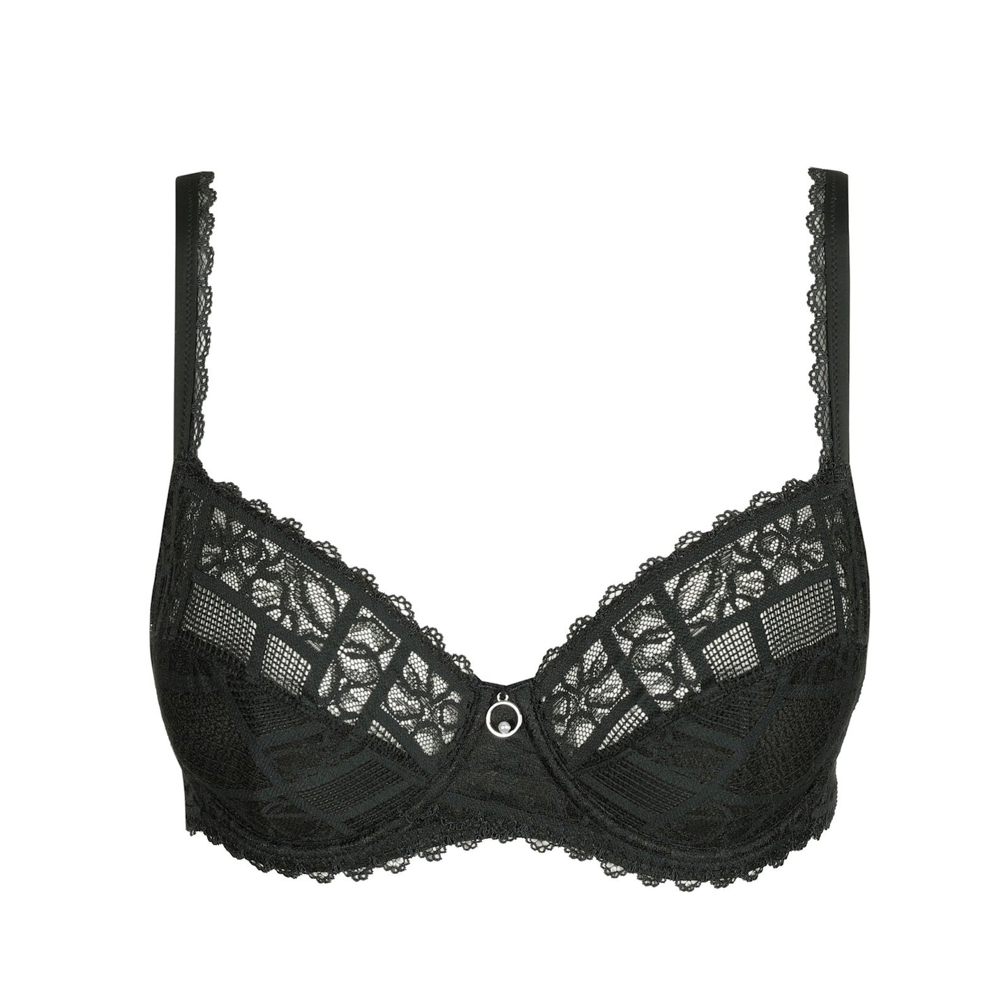 Marie Jo Jadei Full Cup Bra detail view in Deep Forest