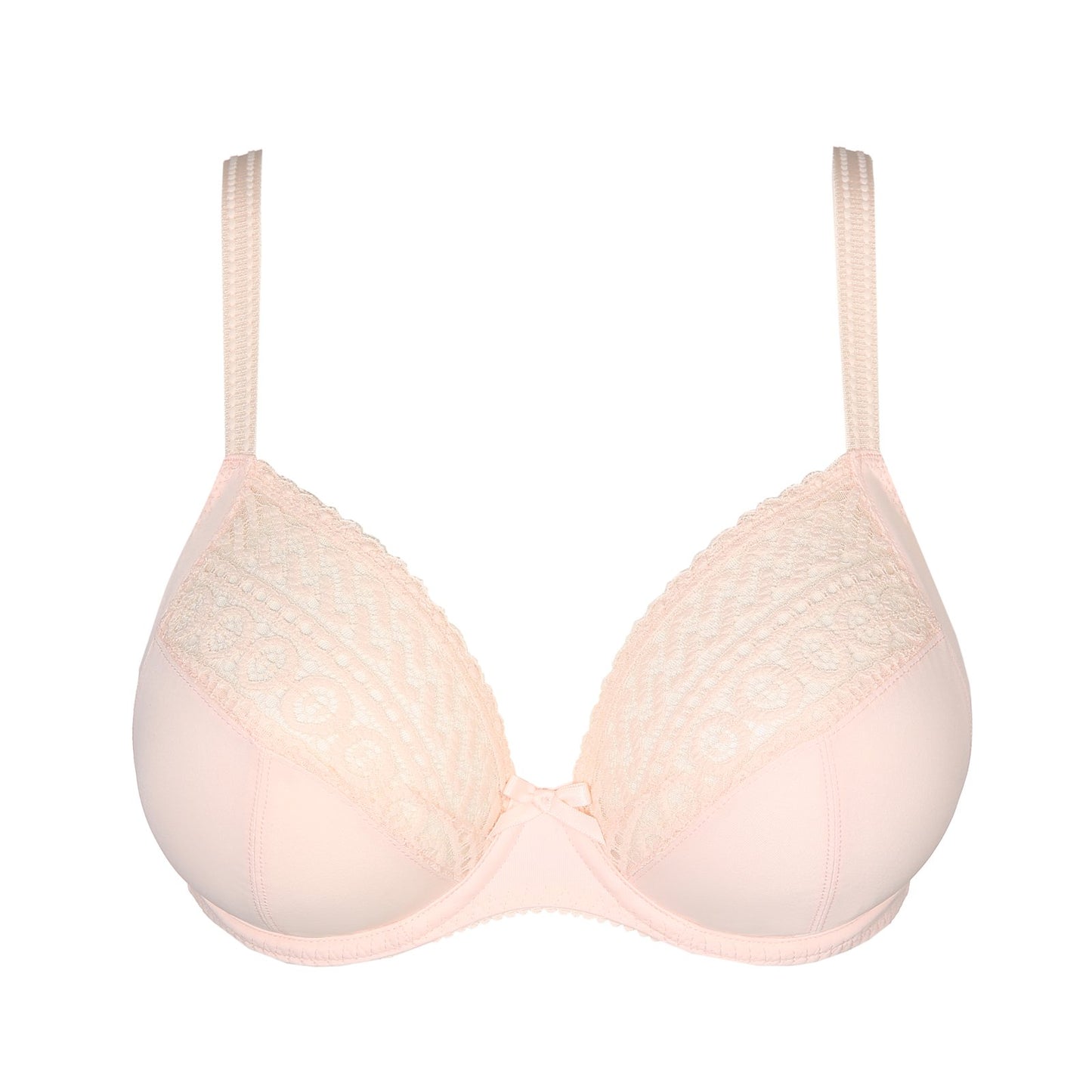 PrimaDonna Montara Plunge Bra flat lay in Crystal Pink