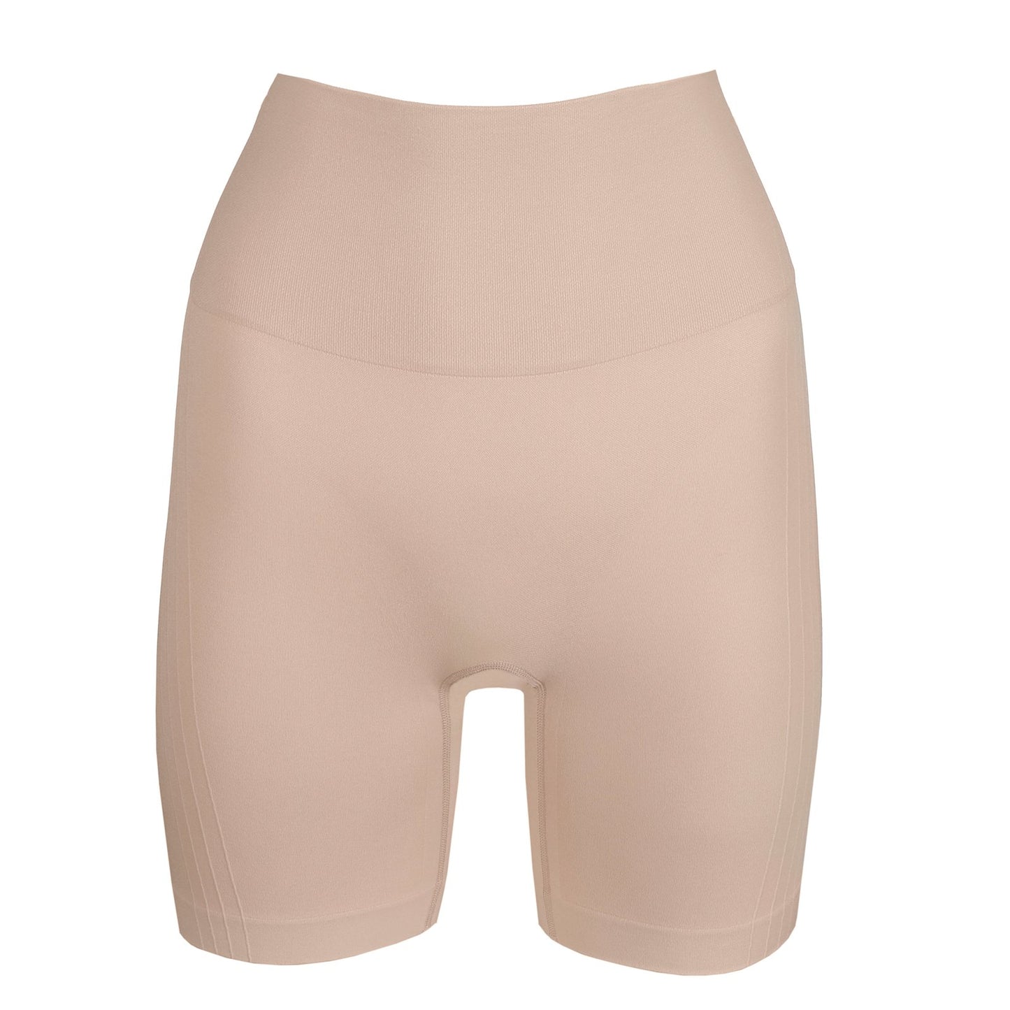 PrimaDonna Nudda Shapewear Long-Leg Shaper flat lay in Caffé Latte