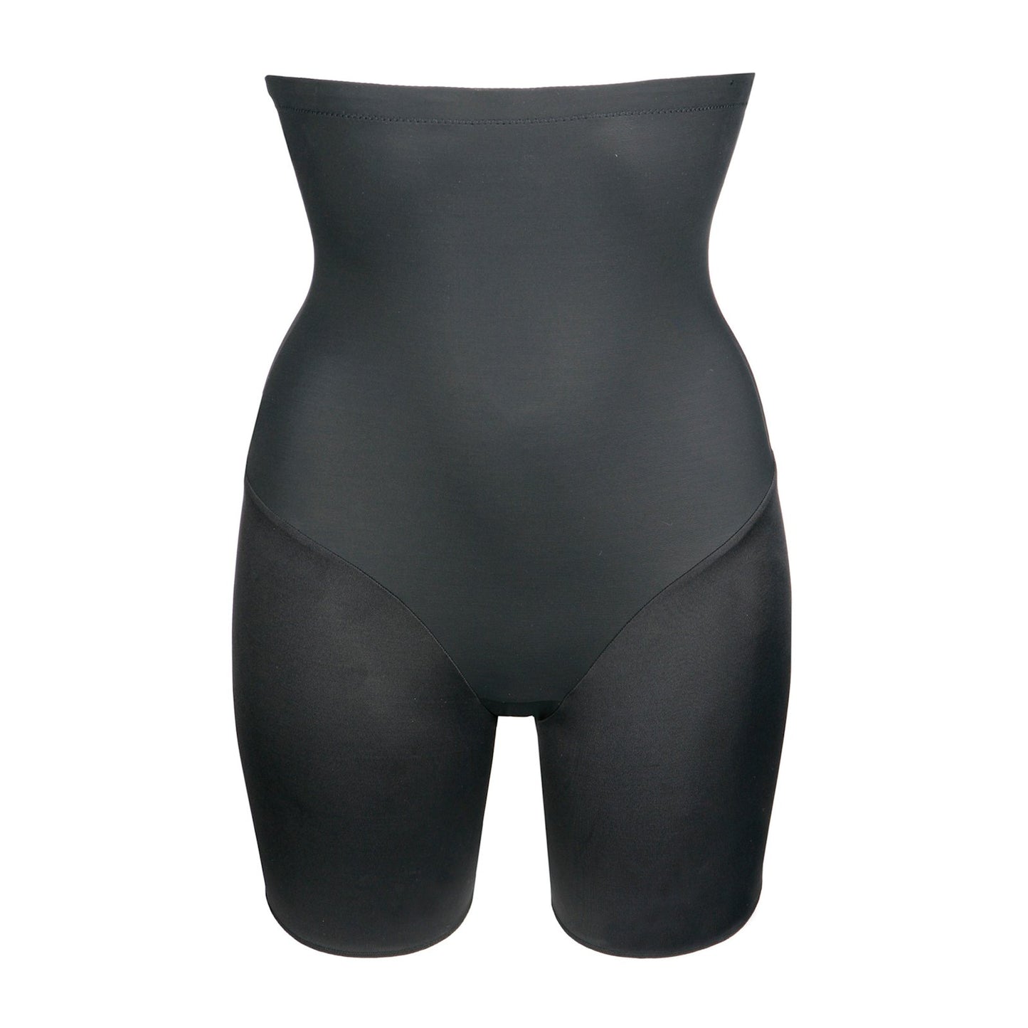 PrimaDonna Perle Shapewear Long-Leg Shaper flat lay in Charcoal