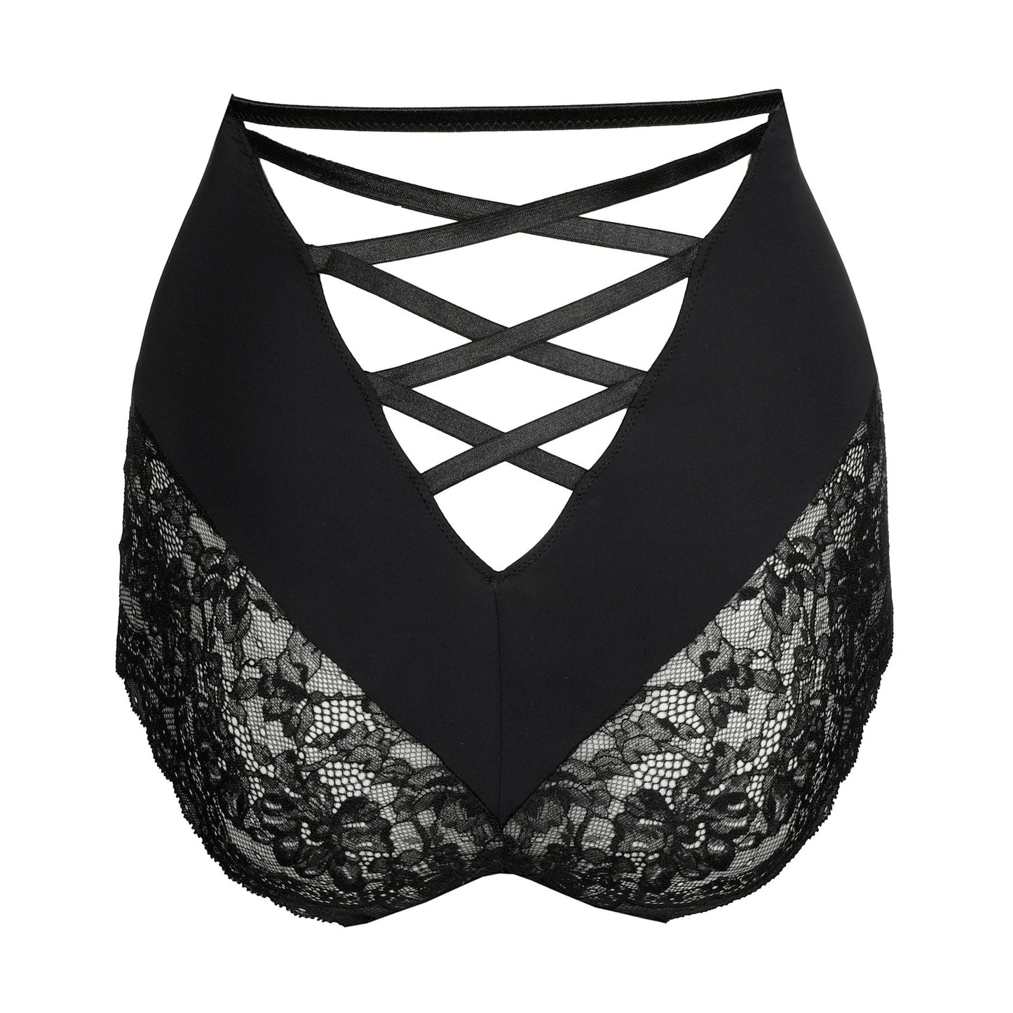PrimaDonna Shimla Rio Brief flat lay in Black