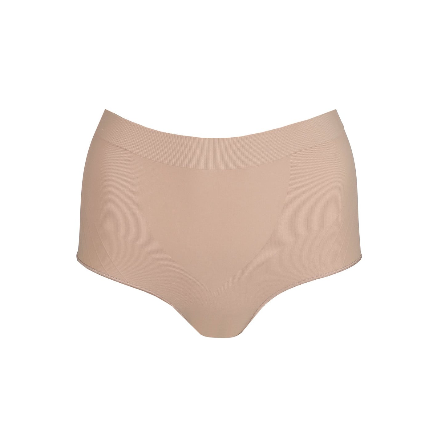 PrimaDonna Nudda Shapewear High Brief flat lay in Caffé Latte