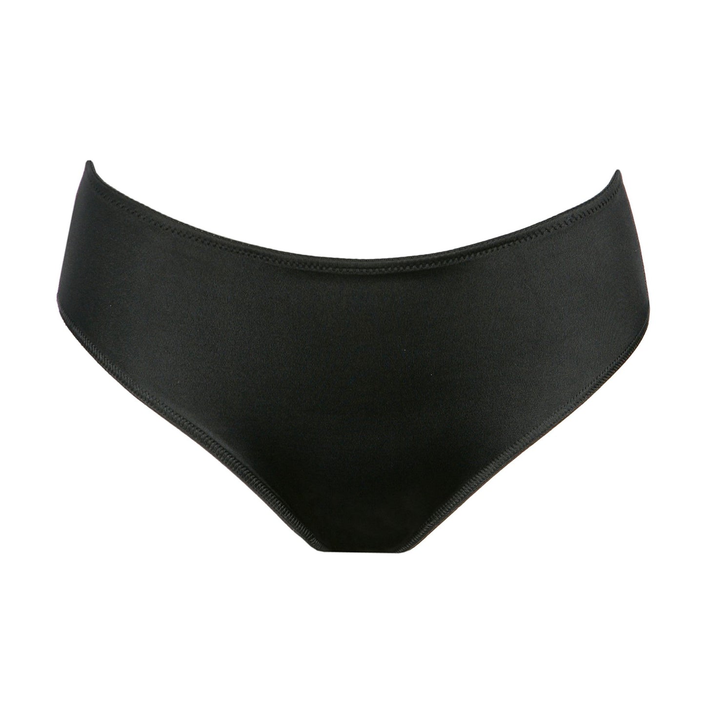 PrimaDonna Satin Full Brief flat lay in Black