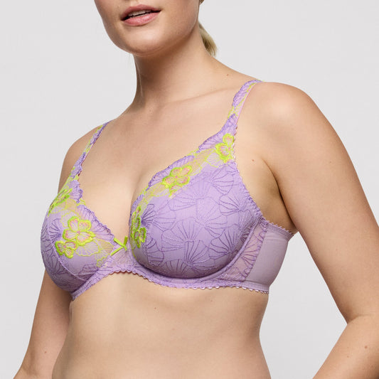 PrimaDonna Ixia Padded Plunge Bra in Wisteria