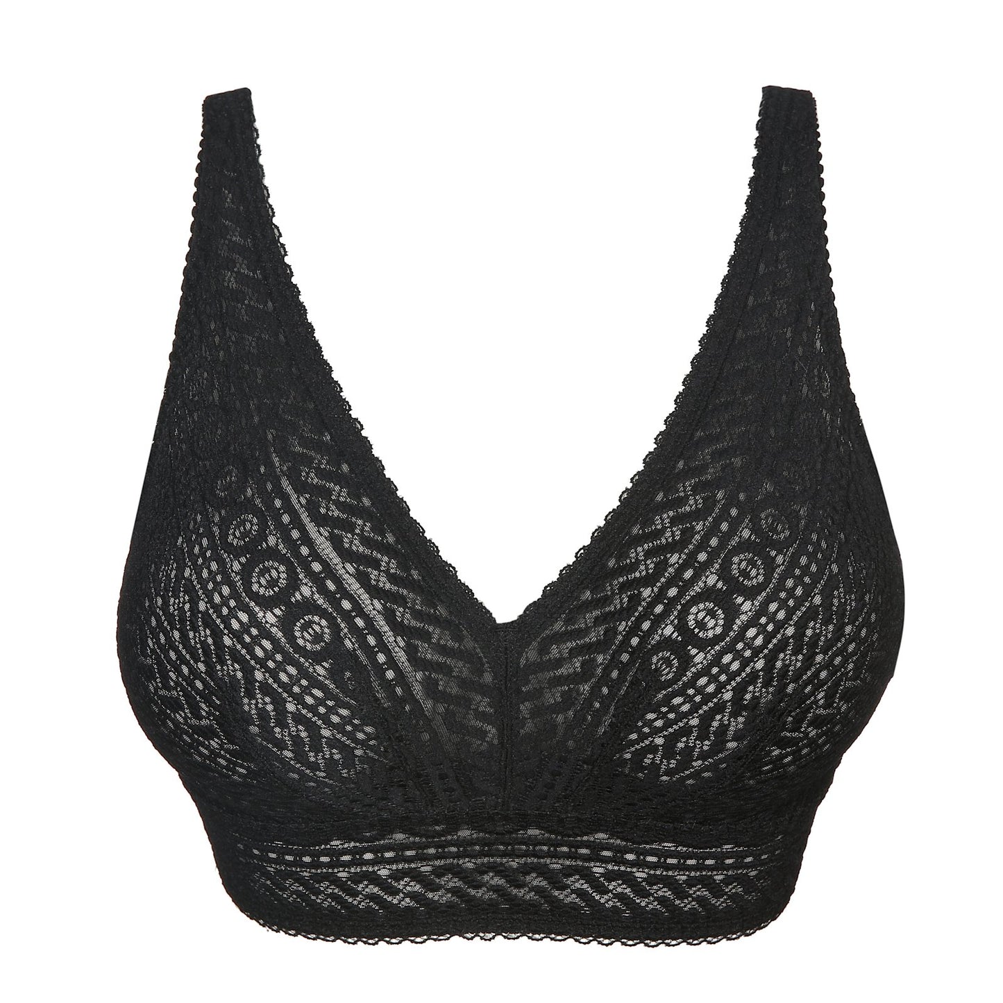 PrimaDonna Montara Bralette flat lay in Black