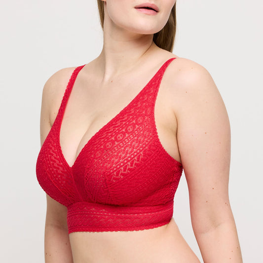 PrimaDonna Montara Bralette in True Red