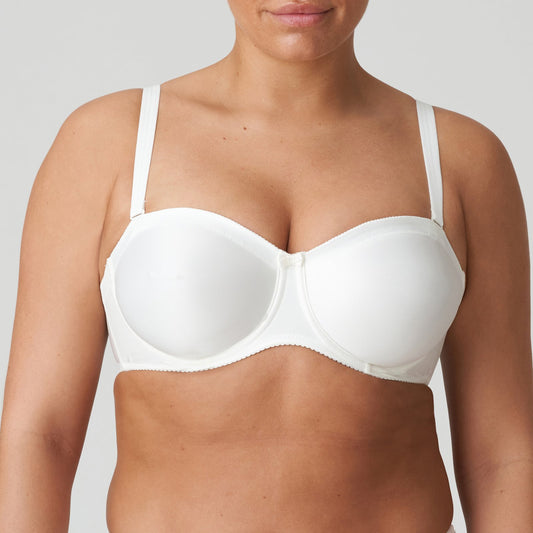 PrimaDonna Satin Strapless Bra in Natural