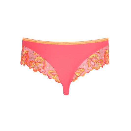 PrimaDonna Devdaha Luxury Thong flat lay in Tropicana