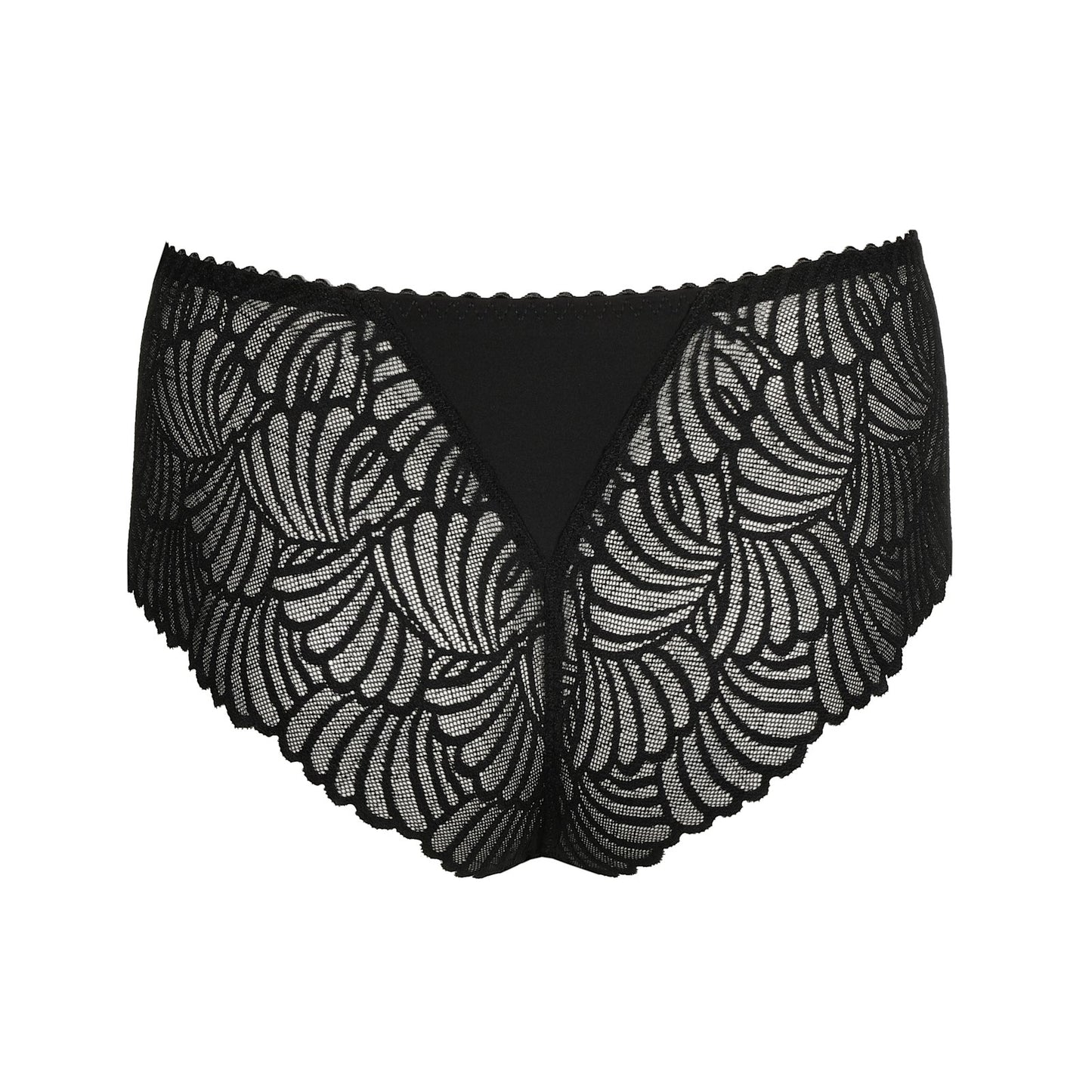 PrimaDonna Gallipoli Luxury Thong flat lay in Black