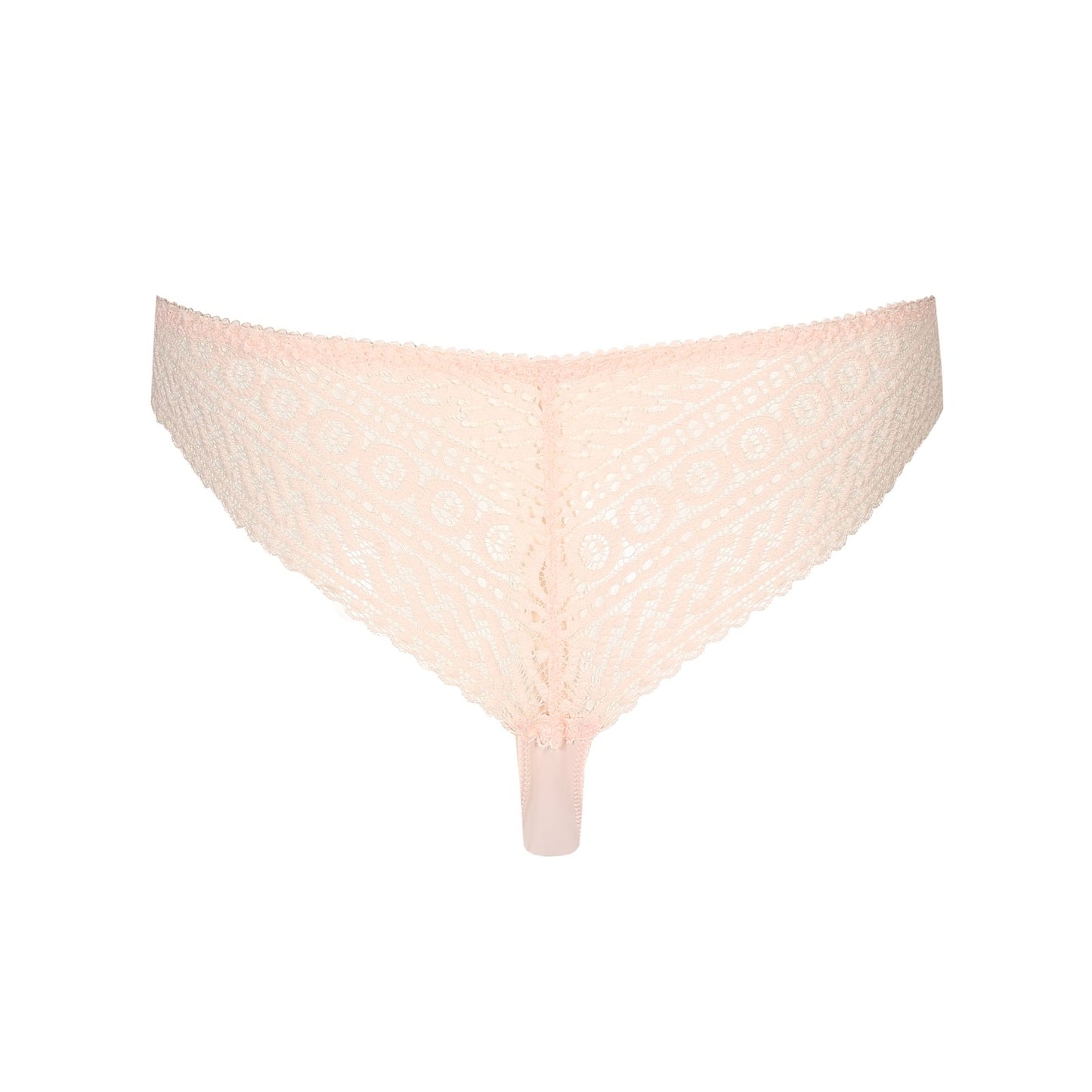PrimaDonna Montara Thong flat lay in Crystal Pink