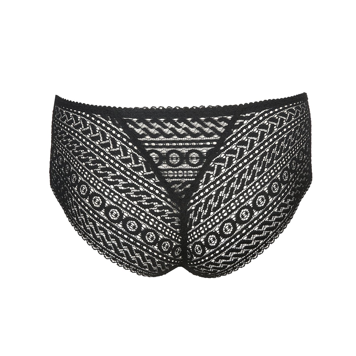 PrimaDonna Montara Luxury Thong flat lay in Black