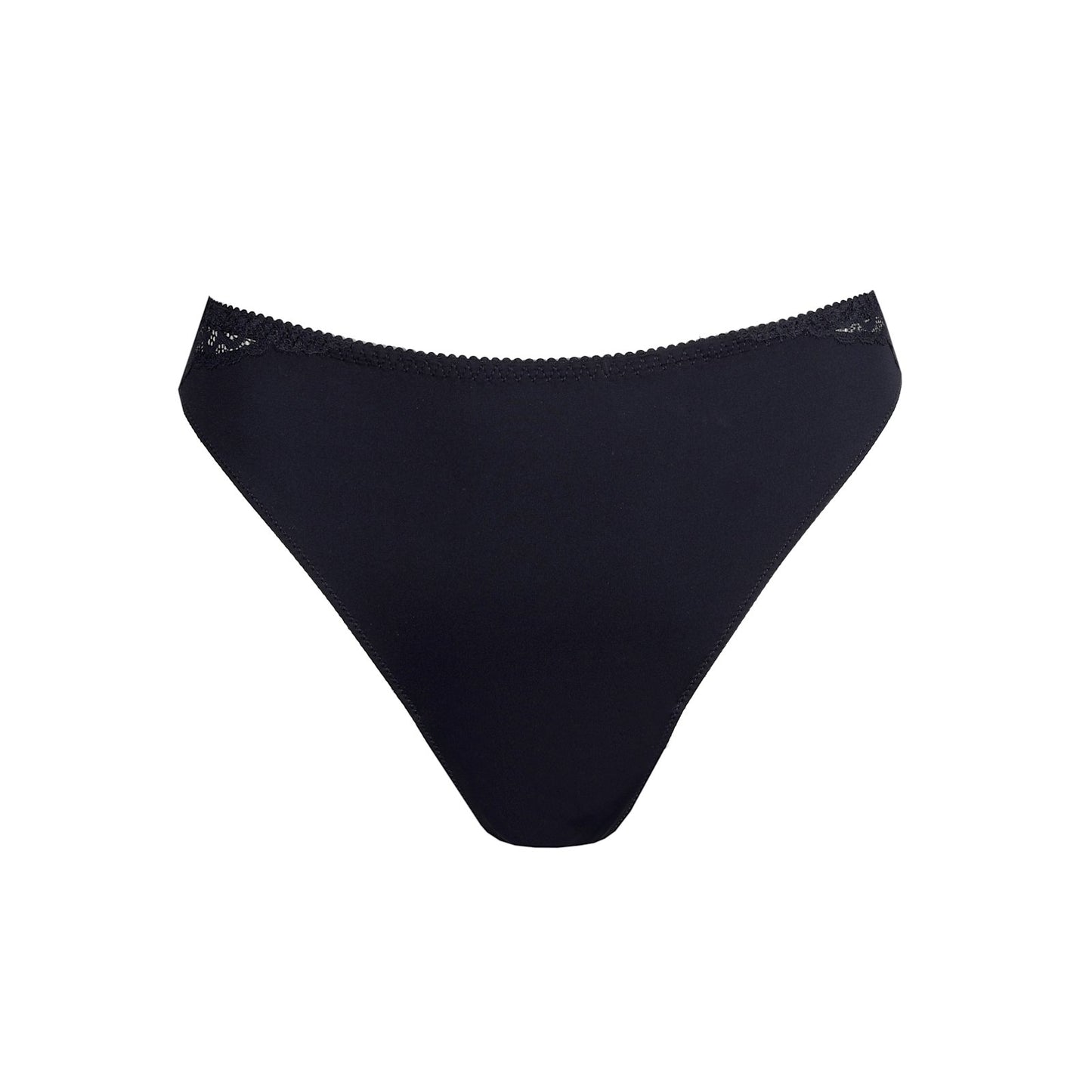 PrimaDonna Salerno Thong flat lay in Midnight Blue