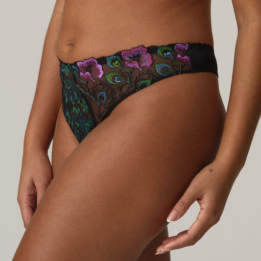 PrimaDonna San Angel Thong in Peacock Feather