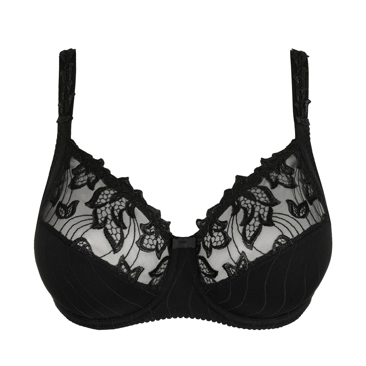 PrimaDonna Deauville Full Cup Bra flat lay in Black
