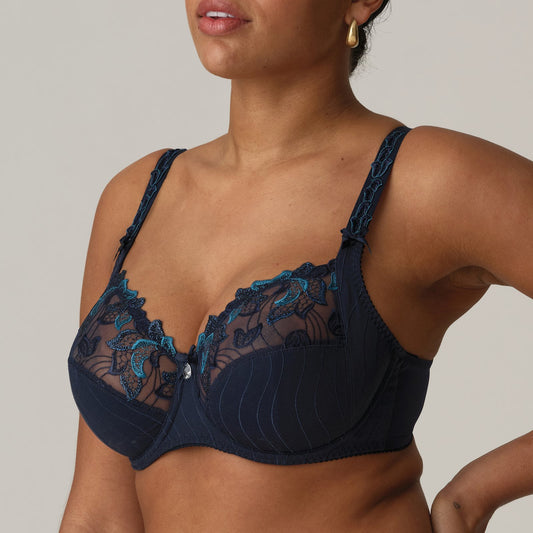 PrimaDonna Deauville Full Cup Bra in Velvet Blue