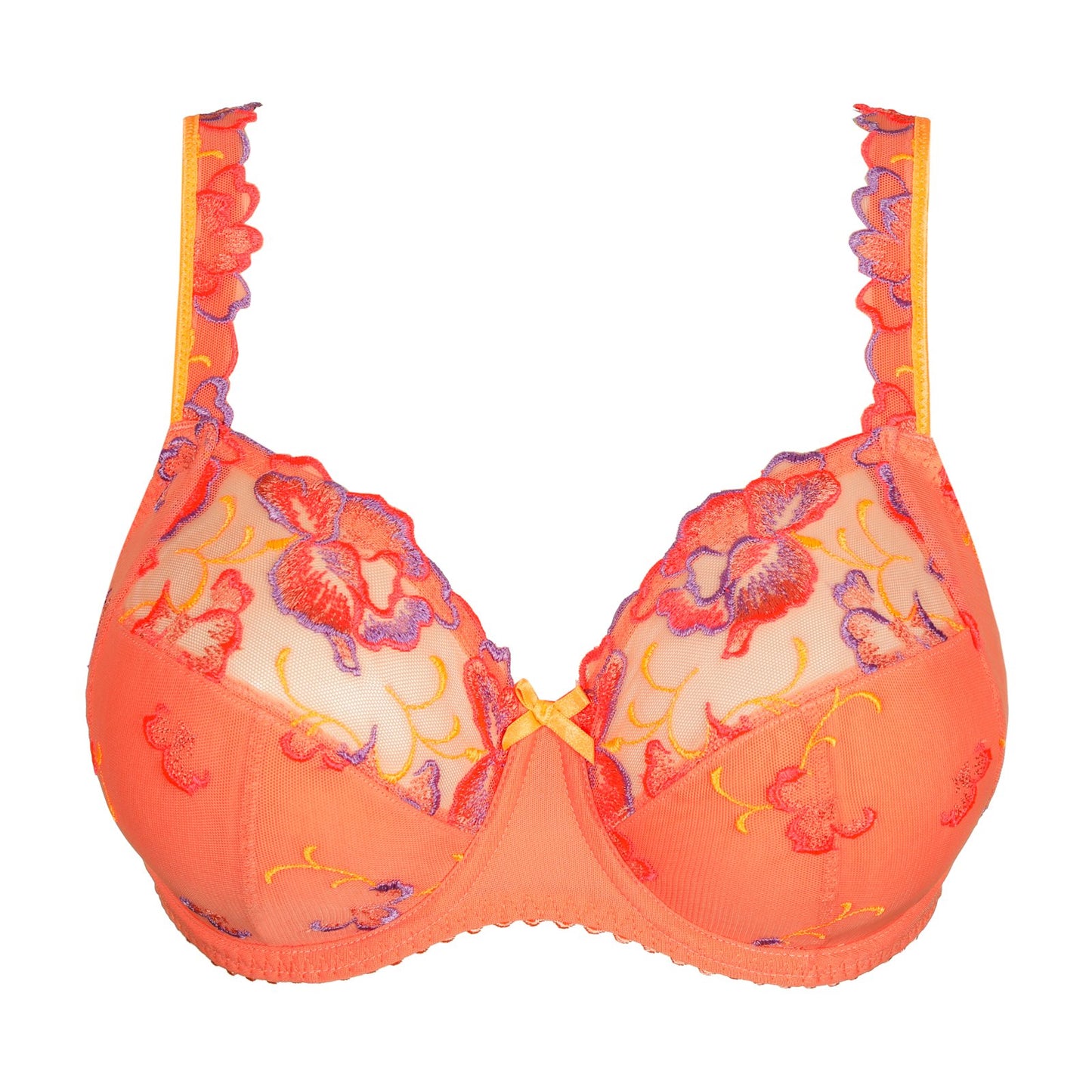 PrimaDonna Devdaha Full Cup Bra flat lay in Sunset Blush