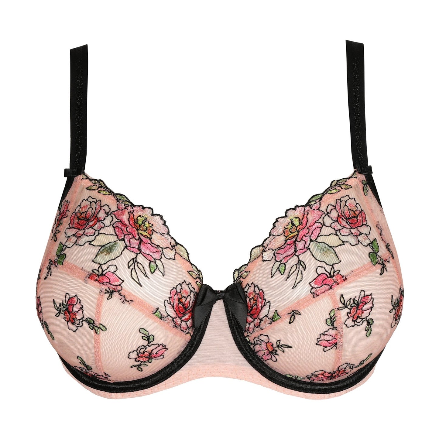 PrimaDonna Eraclea Full Cup Bra flat lay in Parfait