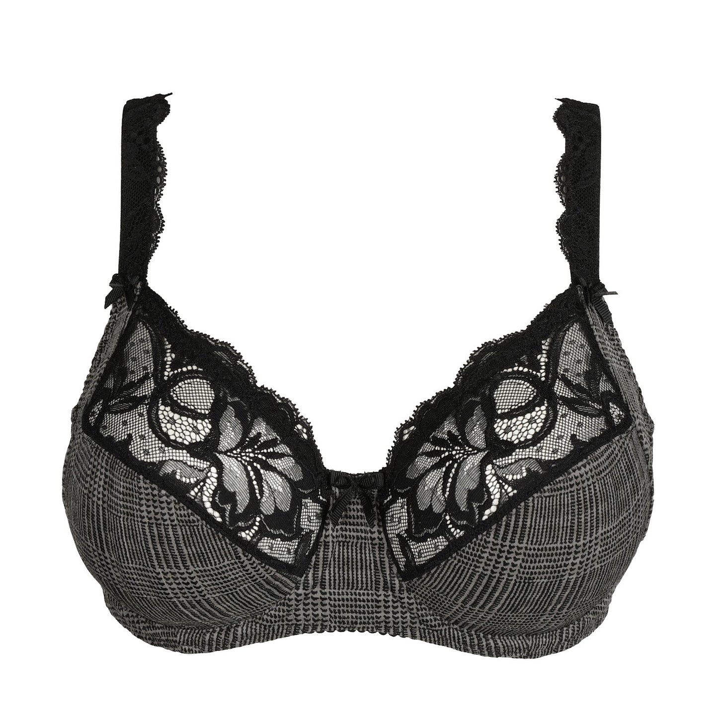 PrimaDonna Madison Full Cup Bra flat lay in Black Tailor