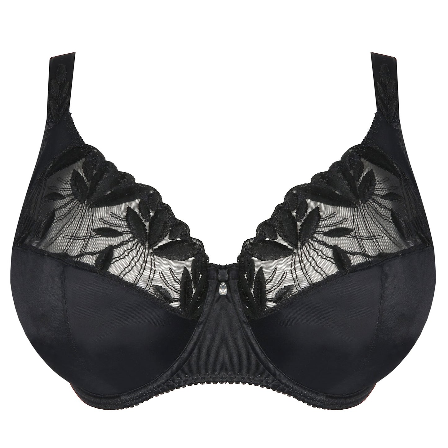 PrimaDonna Orlando Full Cup Bra in Charcoal