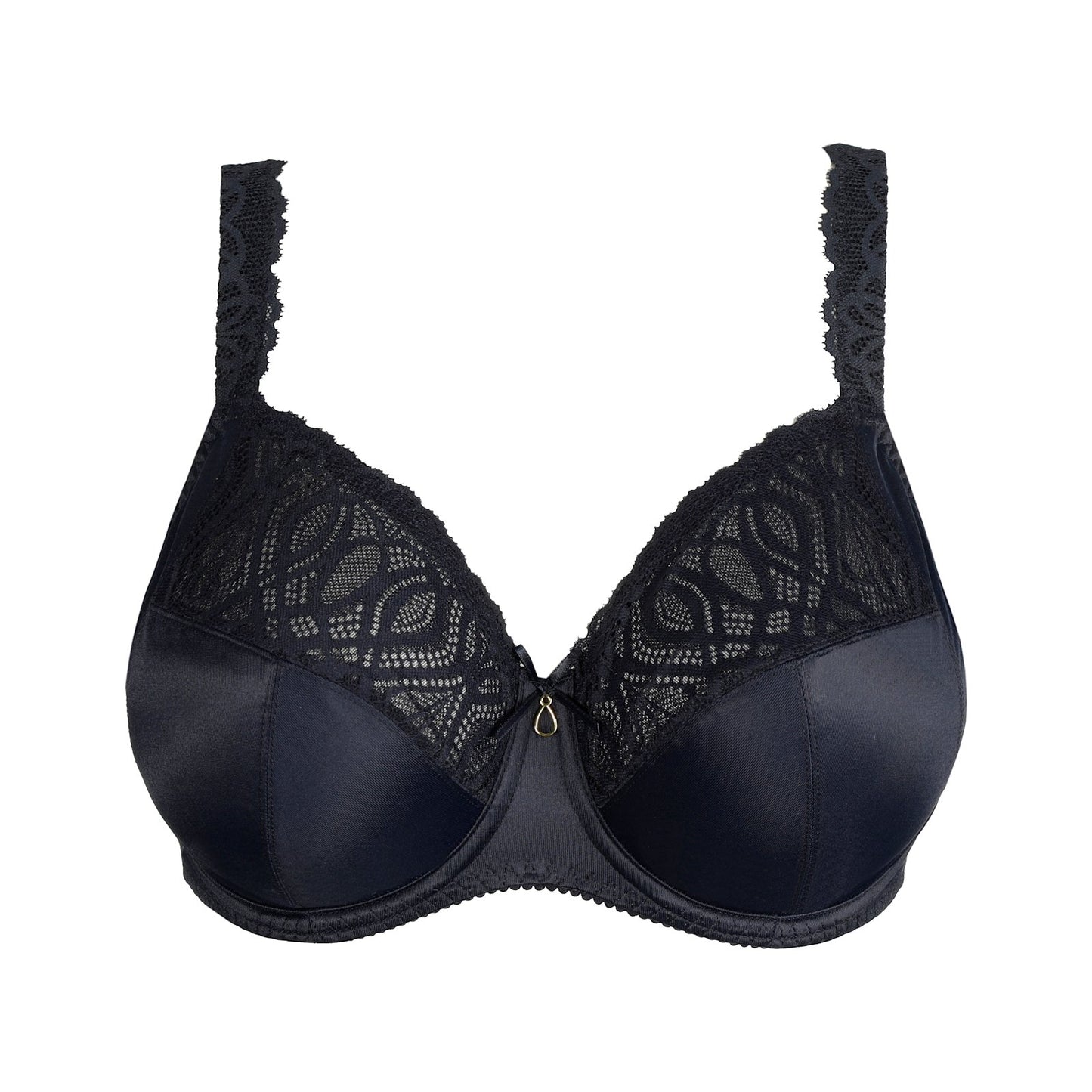 PrimaDonna Salerno Full Cup Bra flat lay in Midnight Blue