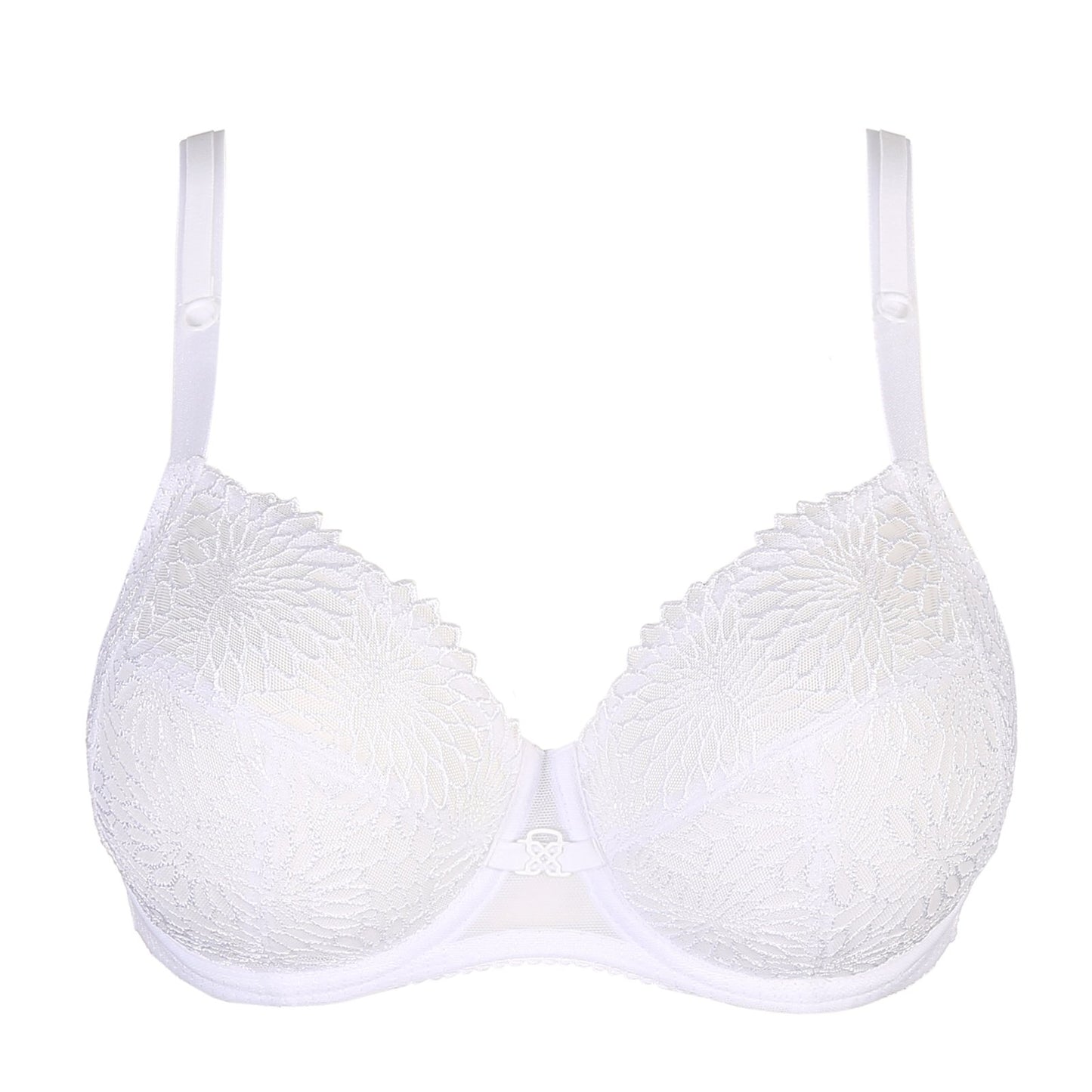 PrimaDonna Sophora Full Cup Bra flat lay in White