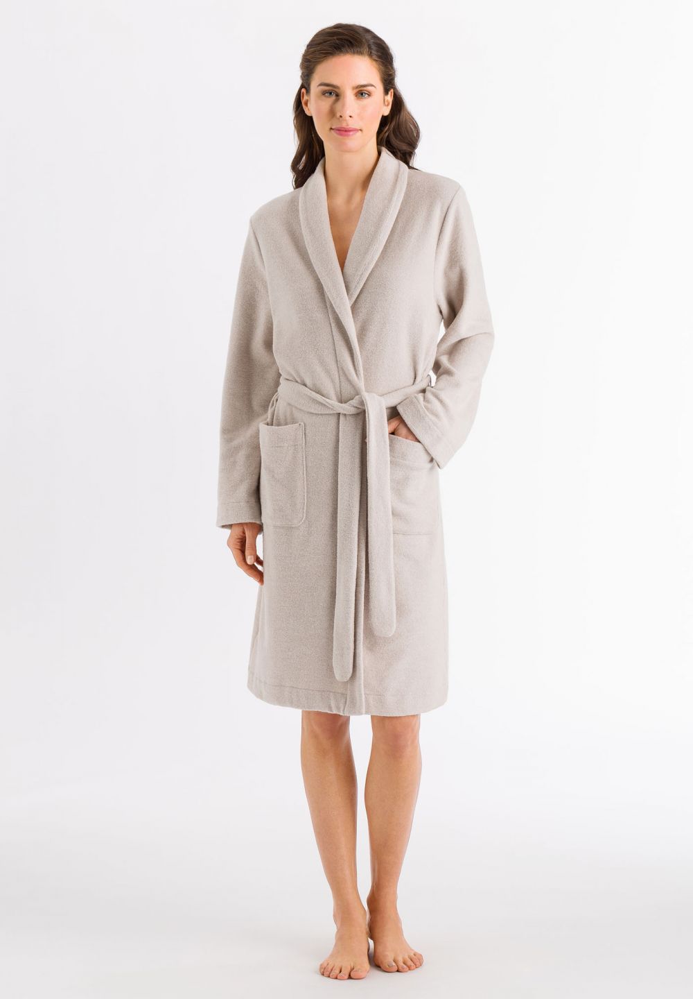 Hanro Basic Robe Selection Robe Selection Robe 100Cm (077127) Moonlight