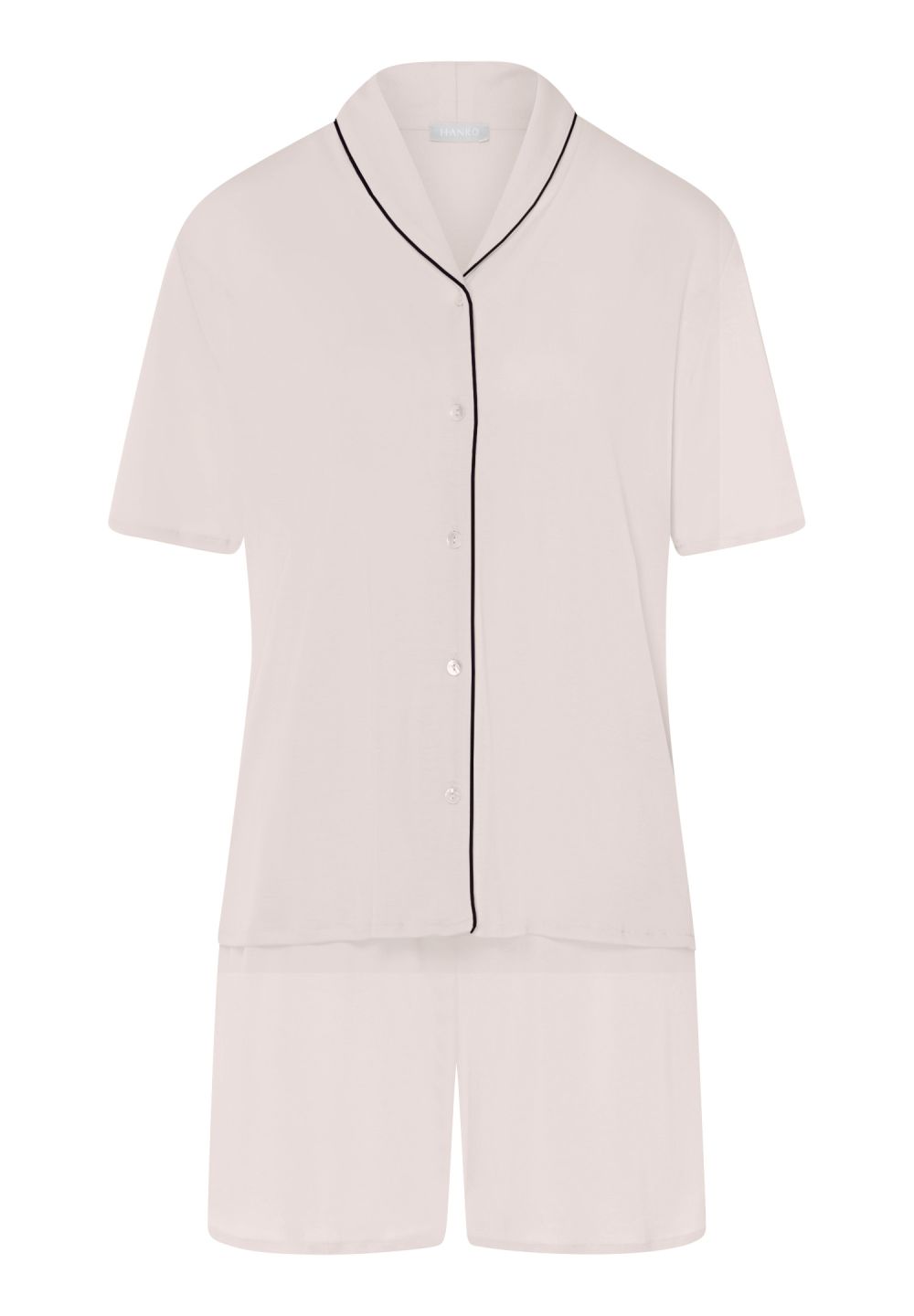 Hanro Basic Natural Comfort Natural Comfort S/Slv Pajama (077977) Almond