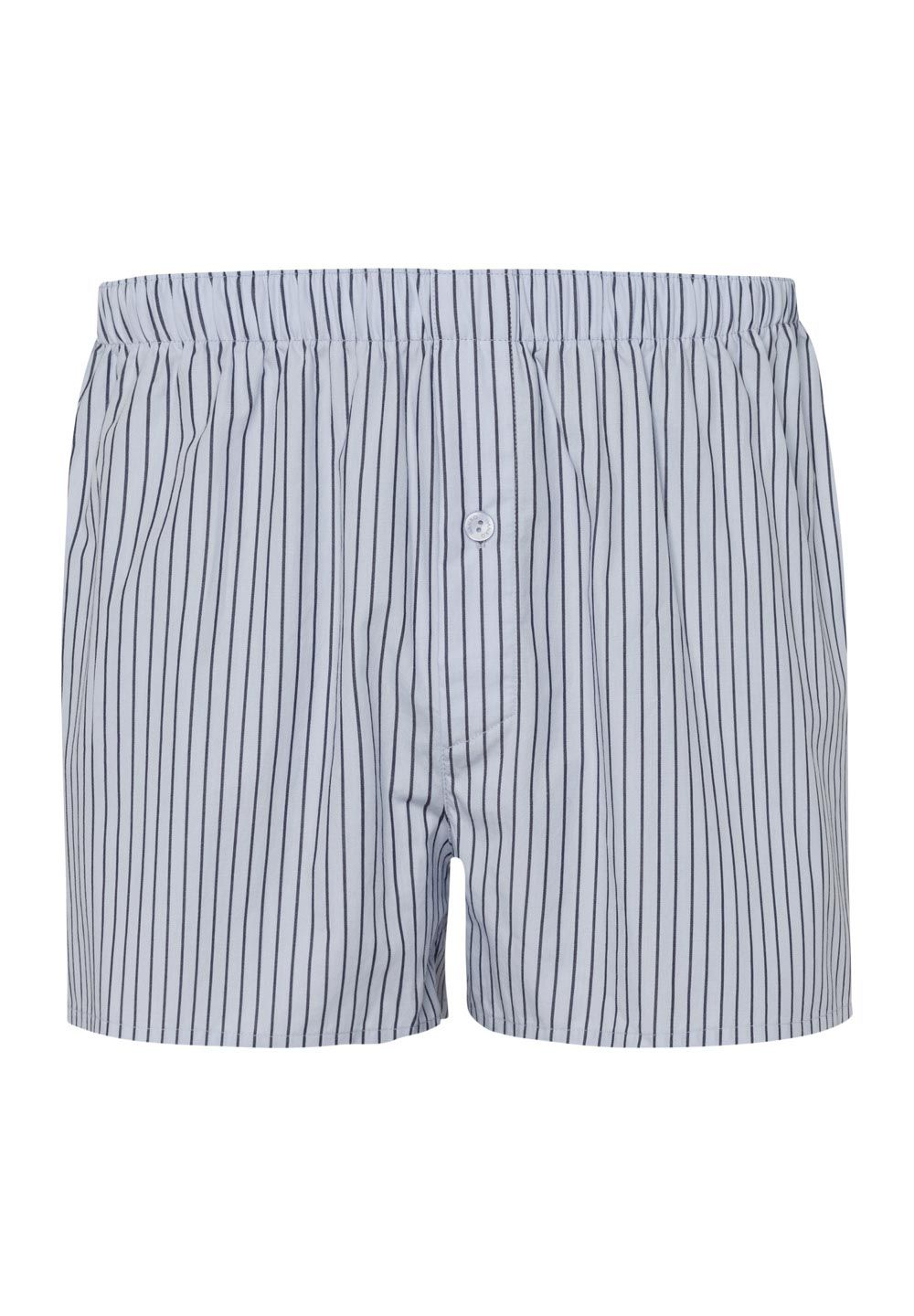 Hanro Basic Fancy Woven Fancy Woven Boxers (074013) Light Grey Stripe