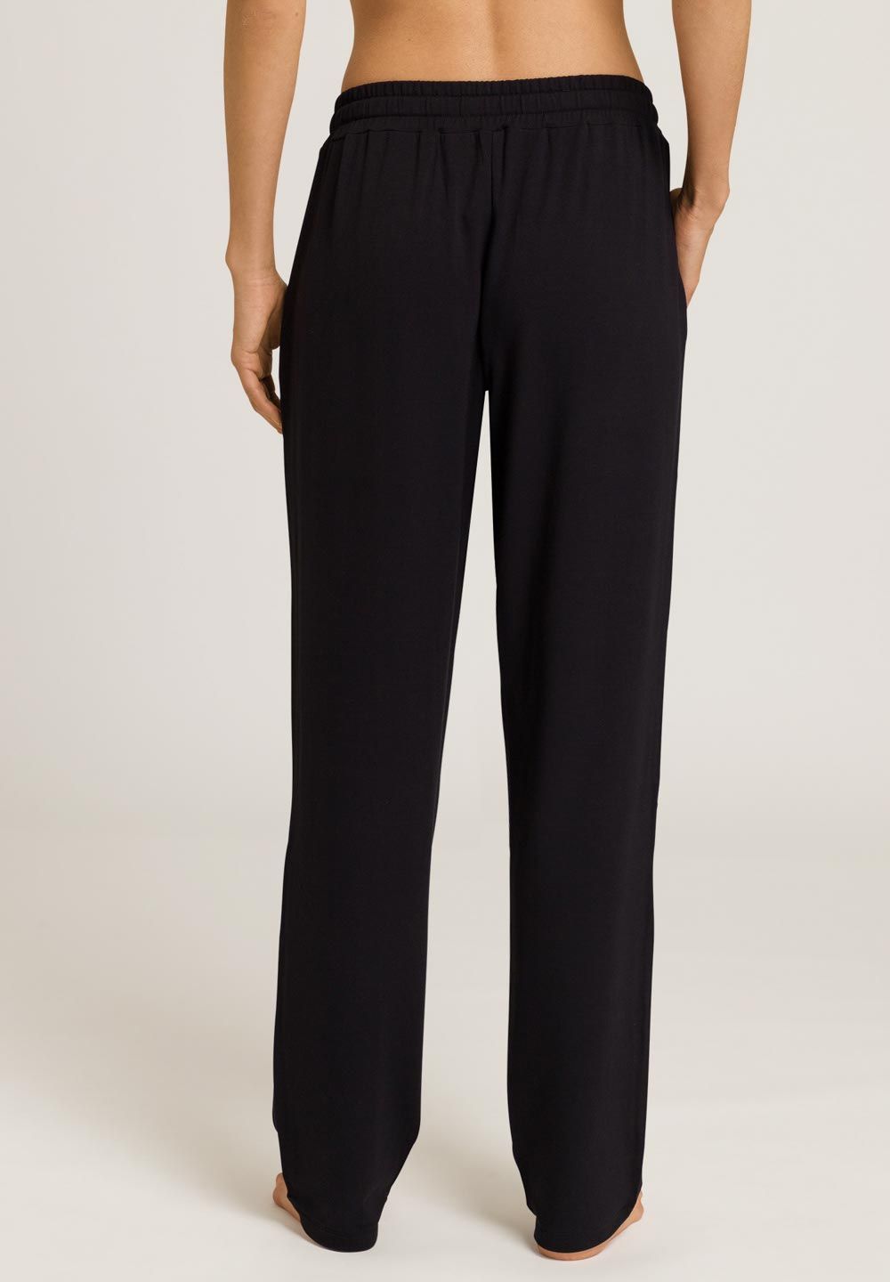 Hanro Basic Balance Balance Long Pants (078789) Black Beauty